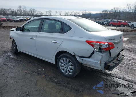 2016 Nissan Sentra Sv from USA, damaged, VIN 3N1AB7AP8GL669992